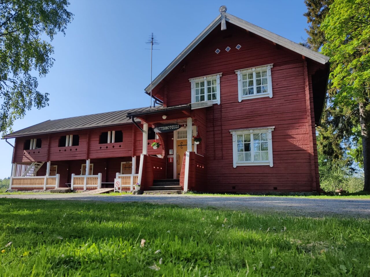 Hotel from the outside